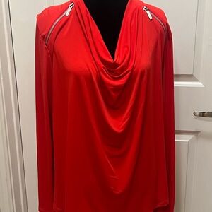 Michael Kors LS knit top, NWT